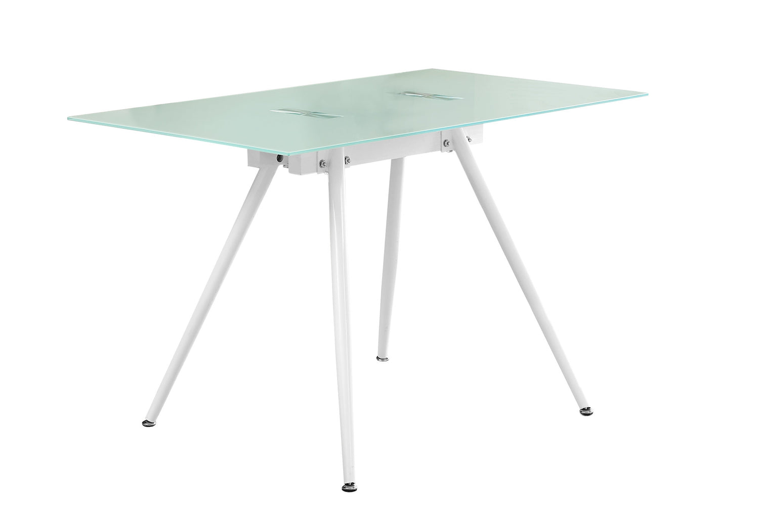 Tempered Glass Laptop Desk White The Brick