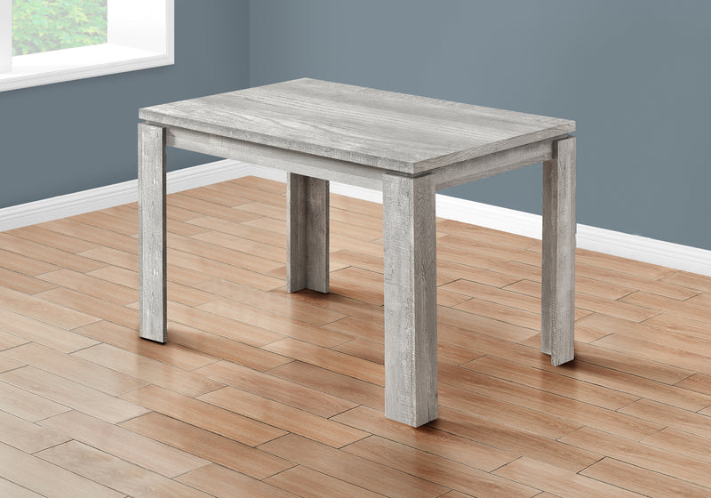Grey Reclaimed Wood-look Dining Table - The Brick