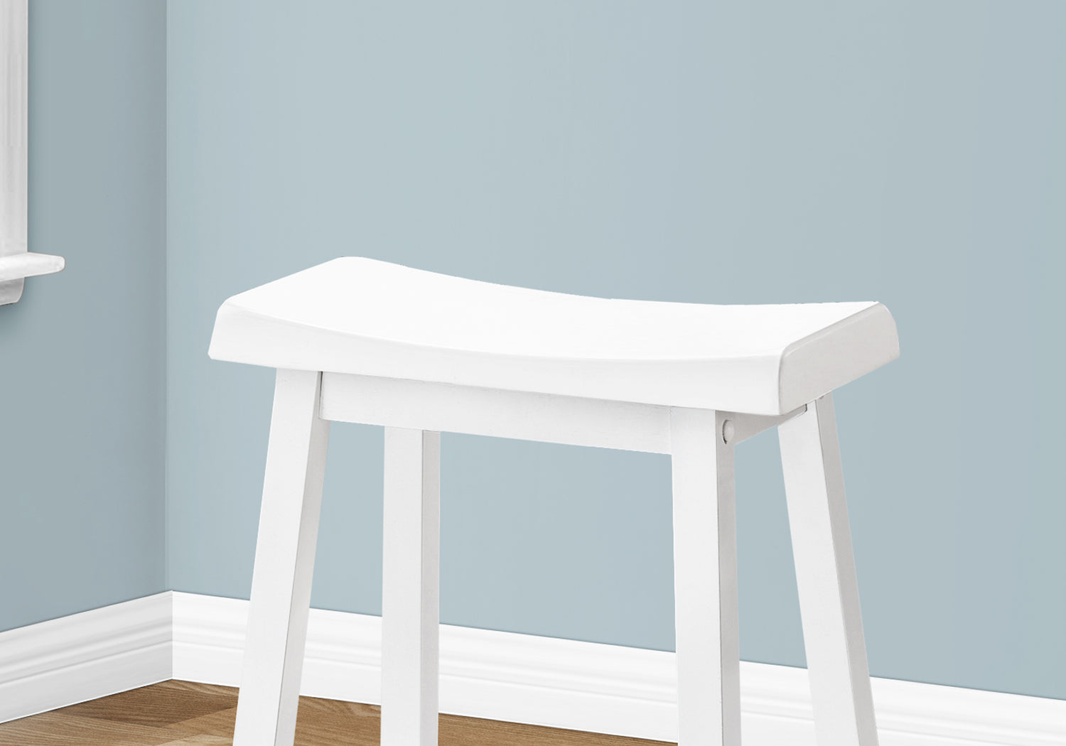 White saddle seat bar stools deals
