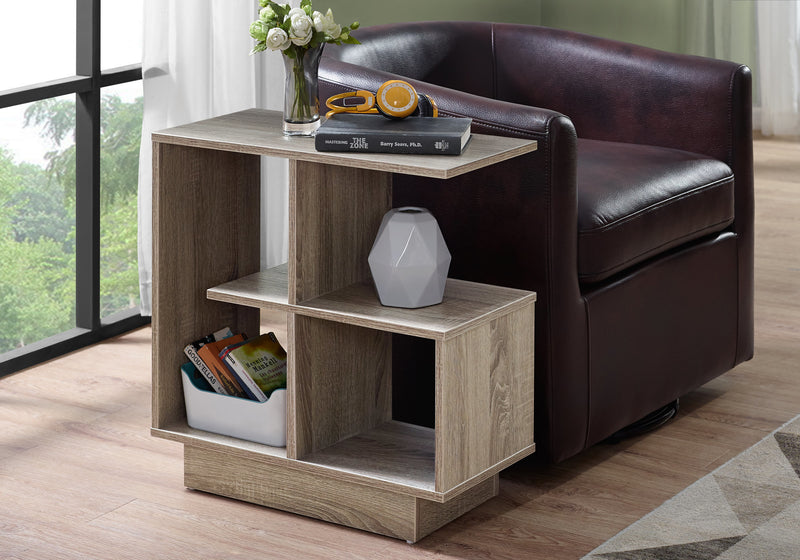 Dark Taupe Accent Table