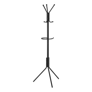 Black Metal Coat Rack|Portemanteau en métal noir|D90F4LC2