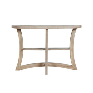 Dark Taupe Hall Console Accent Table