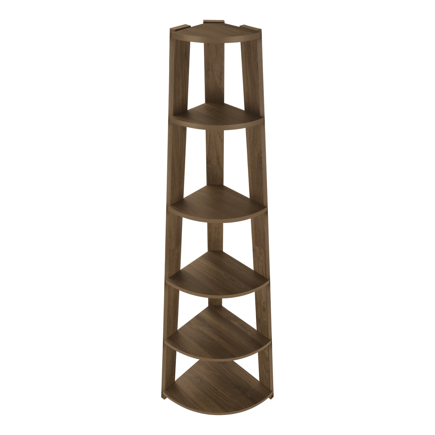 Dark Walnut Bookcase The Brick