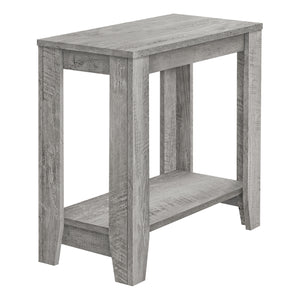 Industrial Grey Accent Table