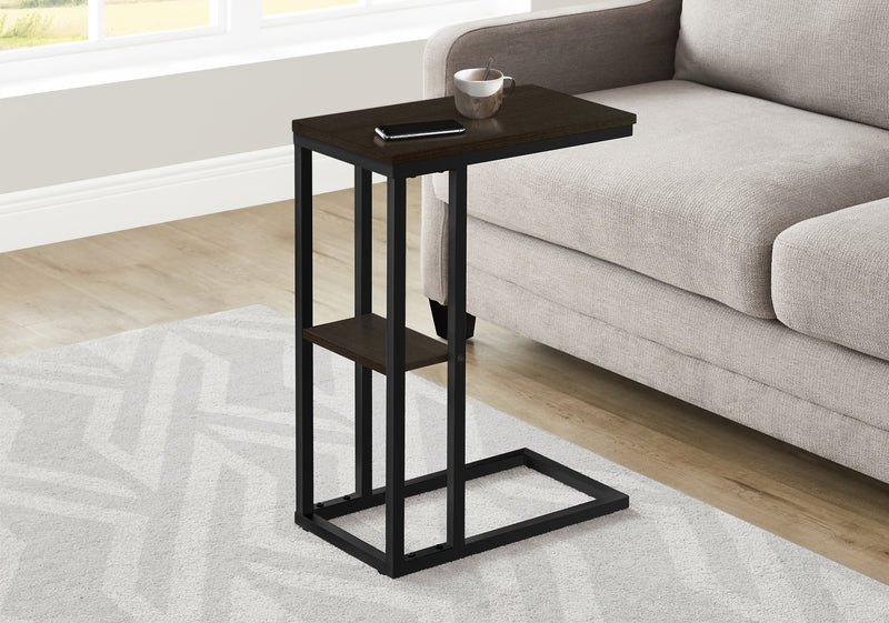 Espresso black Metal Side Table