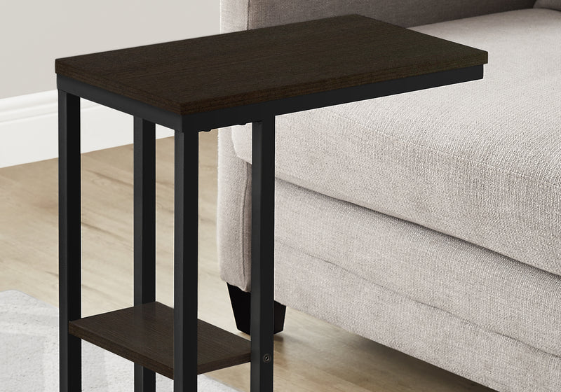 Espresso black Metal Side Table