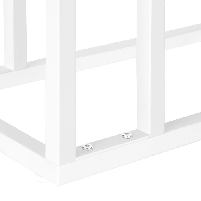 White white Metal Side Table