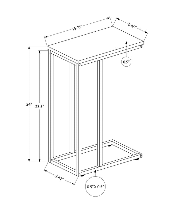Black Side Table