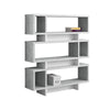 White Cement-look Modern Style Bookcase
