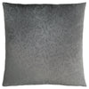 Dark Grey Floral Velvet 1pc Pillow