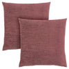 Solid Dusty Rose 2pcs Pillow