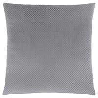 Silver Diamond Velvet 1pc Pillow