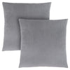 Silver Diamond Velvet 2pcs Pillow