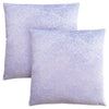 Light Purple Feathered Velvet 2pcs Pillow