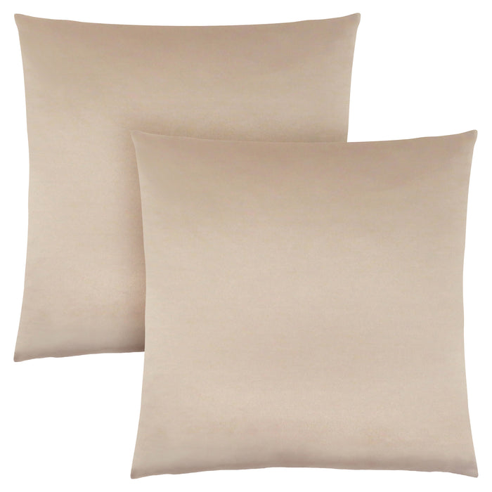 Gold Satin 2pcs Pillow