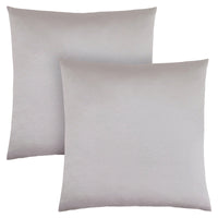 Silver Satin 2pcs Pillow