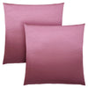 Pink Satin 2pcs Pillow