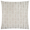 Taupe Wave Pattern 1pc Pillow