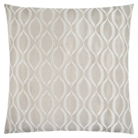 Taupe Wave Pattern 1pc Pillow