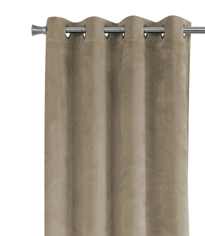 Beige Darkening 2-Piece Curtain Panel - 52" x 84"