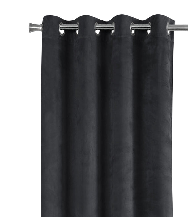 Grey Darkening 2-Piece Curtain Panel - 52\" x 84\"