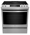 GE 5.3 Cu. Ft. Convection Slide-In Electric Range - JCS840SMSS