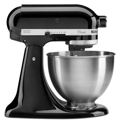 KitchenAid Classic Series 4.5-Quart Tilt-Head Stand Mixer - K45SSOB - Mixer in Onyx Black