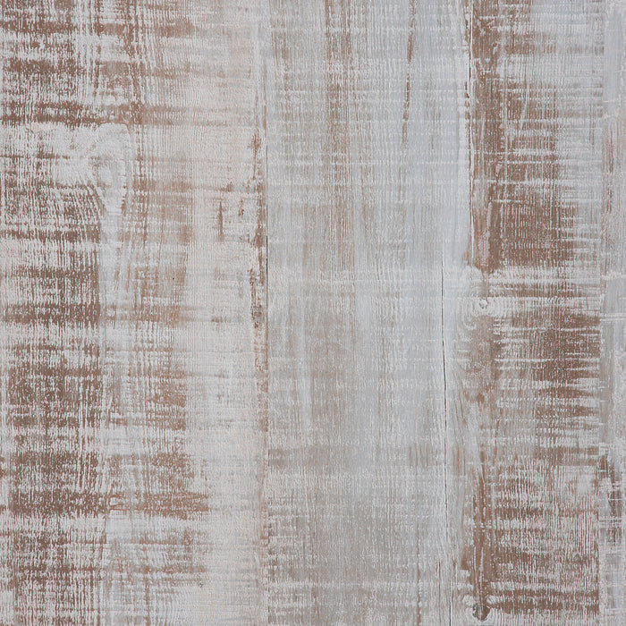 Kaia Panel Headboard, Whitewash - King Size