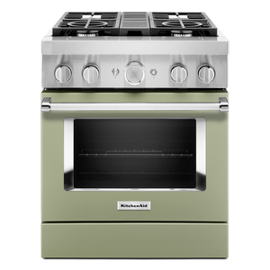 KitchenAid 30'' Smart Commercial-Style Gas Range - KFGC500JAV