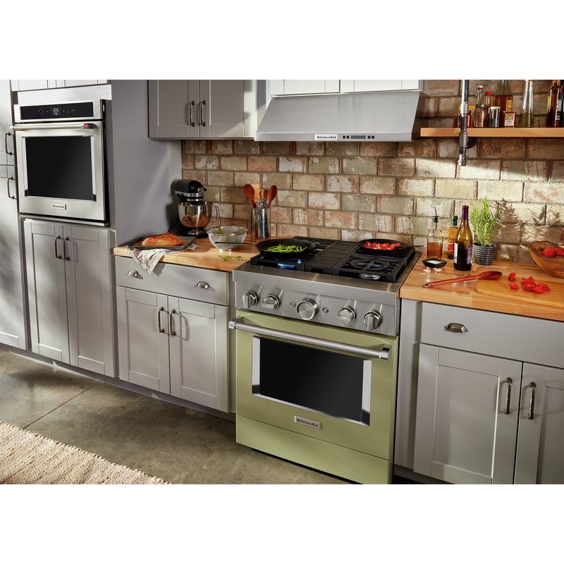 KitchenAid 30'' Smart CommercialStyle Gas Range KFGC500JAV The Brick