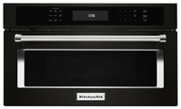 KitchenAid 1.4 Cu. Ft. Built-In Microwave with 900 Watts Cooking - Black Stainless Steel with PrintS… 