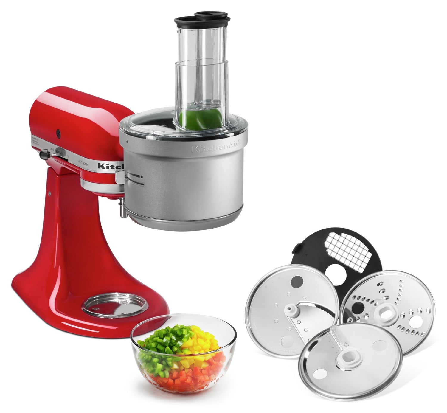 KitchenAid ExactSlice Food Processor Attachment KSM2FPA The Brick