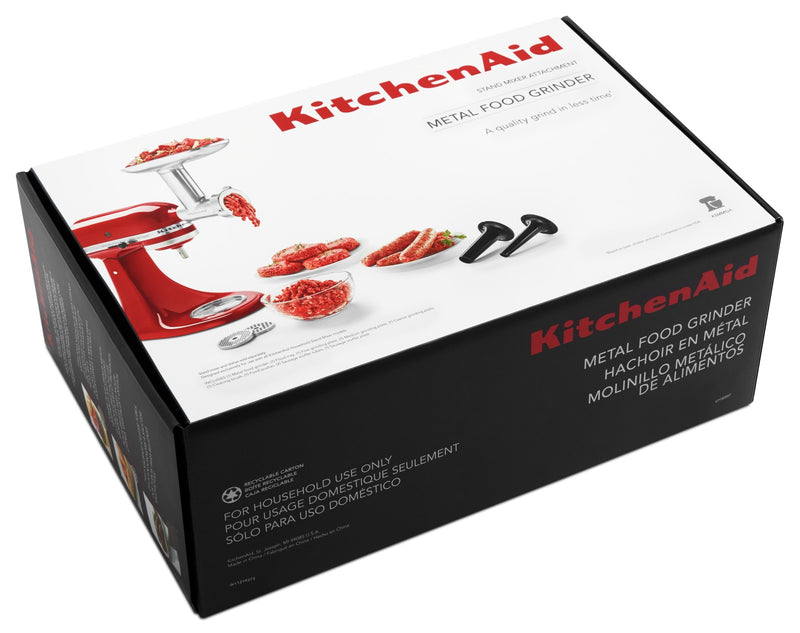KitchenAid Metal Food Grinder Attachment KSMMGA The Brick