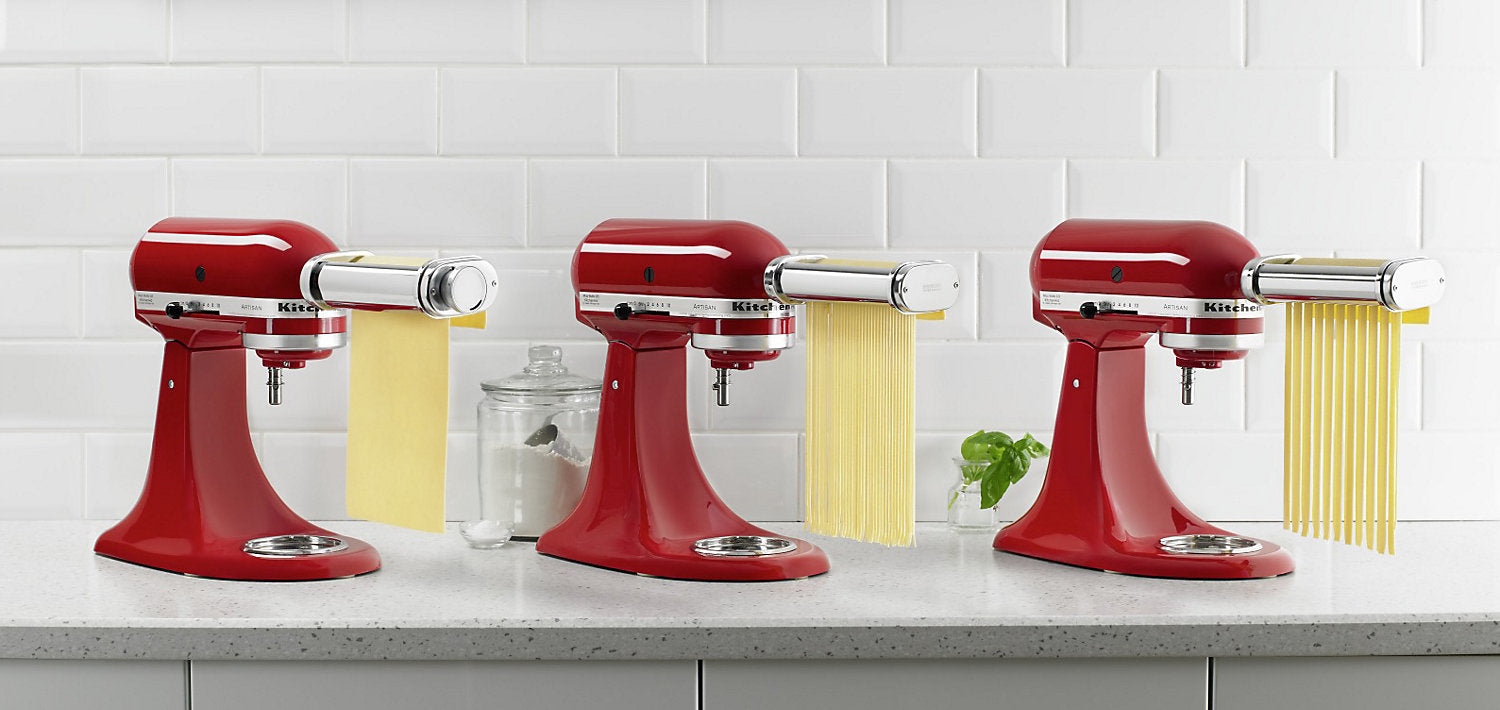 KitchenAid 3-Piece Pasta Roller and Cutter Set KSMPRA The Brick