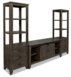 Madison Barn-Door 3-Piece Entertainment Centre with 60
