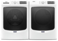 Maytag Front-Load 5.2 Cu. Ft. Washer with Extra Power and 7.3 Cu. Ft. Electric Dryer - White