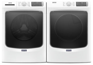 Maytag Front-Load 5.2 Cu. Ft. Washer with Extra Power and 7.3 Cu. Ft. Electric Dryer – White