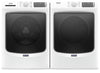 Maytag Front-Load 5.5 Cu. Ft. Washer with Extra Power and 7.3 Cu. Ft. Electric Steam Dryer – White