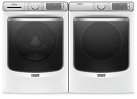 Maytag Front-Load 5.8 Cu. Ft. Smart Washer with Extra Power and 7.3 Cu. Ft. Electric Smart Dryer - White