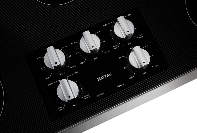 Maytag 36" Electric Cooktop with Reversible Grill and Griddle MEC