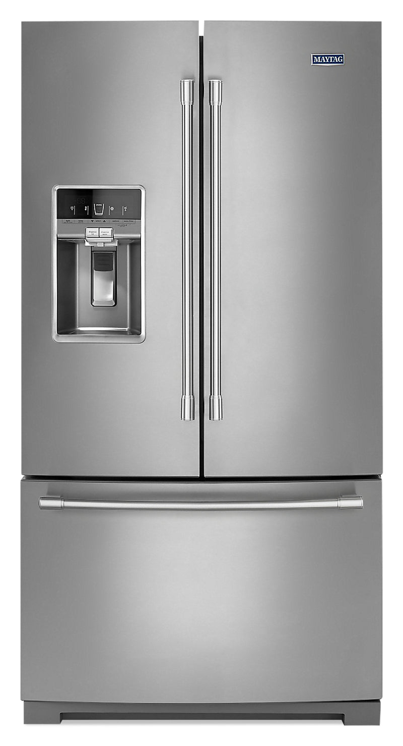 Maytag 27 Cu. Ft. French-Door Refrigerator - MFT2772HEZ - Refrigerator in Stainless Steel