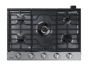 Samsung 30" 5-Burner Gas Cooktop with Bluetooth - NA30N7755TS/AA|Surface de cuisson à gaz Samsung de 30 po à 5 brûleurs avec Bluetooth - NA30N7755TS|NA30N77S