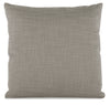 Linen-Look Fabric Accent Pillow - Cabo Smoke