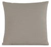 Textured Polyester Accent Pillow - Plush Ecru