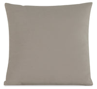 Textured Polyester Accent Pillow - Plush Ecru