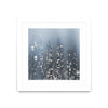 \"Dark City\" Matted and Framed White 30x30 Wall Art