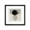 \"Dream Life Inspired Ii\" Matted and Framed Black 36x36 Wall Art