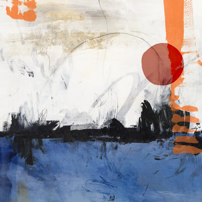 "Midnight Rise I" Giant Art 54x54 Wall Art