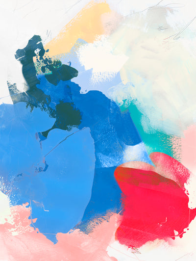 "Sweet Poetry I" Giant Art 72x54 Wall Art