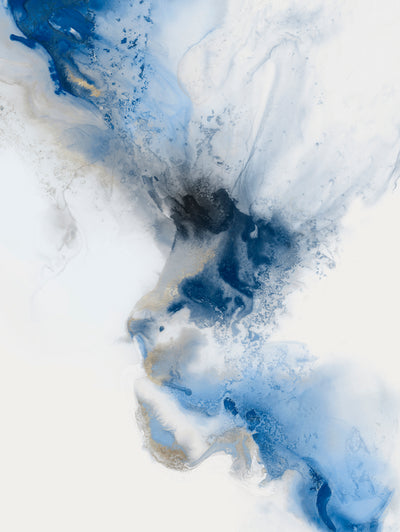 "Watercolour Blue I" Giant Art 72x54 Wall Art
